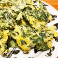 MizuhoBank's cooksnap of when they made サクッと・春菊の天ぷら.