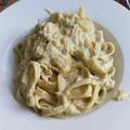 il "Chef" Lorenzo quando ha preparato Penne con merluzzo al curry e crema di cavolfiore