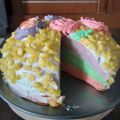 Cooksnap dari Atika Duta untuk resep Unicorn MilleCrepes / Unicorn Crepes Cake