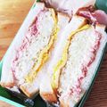 みにみまこ's cooksnap of when they made キャベツたっぷり＊コンビーフサンドイッチ.