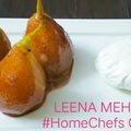 Leena Mehta's cooksnap of when they made Exotic Poached Pear in Chocolate Sauce.