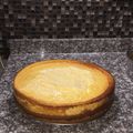 El cooksnap de Mariel Marielle cuando hizo Cheesecake estilo NewYork.