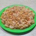 El cooksnap de Lady Marmalade cuando hizo Fideos con garbanzos, un guisito sin sal.