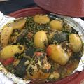 El cooksnap de Nadirah Avalos Fernández cuando hizo Tajín de pollo con patatas.