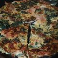 El cooksnap de Melisa Rivara cuando hizo Tortilla de acelga rellena con jamón y queso.