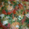 El cooksnap de yosamaras cuando hizo Camarones con vieiras y tomatitos, para Semana Santa.