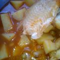 El cooksnap de Marcelo Cersosimo Litt cuando hizo Chupin de merluza.