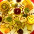 صورة من طبخات بنت الشام منى Madona ، شاركها بعد تجربة وصفة سلطه فواكه