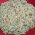 fateebck's cooksnap of when they made Simple noodles with fried egg.