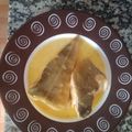 El cooksnap de Carlos Leal Casas cuando hizo Bacalao en salsa de naranja.