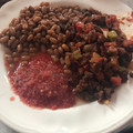 El cooksnap de Cristian Segura Fregoso cuando hizo Bistec de cerdo a la mexicana.
