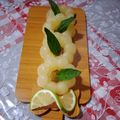 صورة من 🍓🇩🇿Sweet Fresa🍓، شاركها بعد تجربة وصفة تفريز عصير الليمون 💚 مكعبات عصير الليمون 💚
