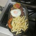 El cooksnap de Rumaldo Guerra cuando hizo Spaguetti a la carbonara con champignons.