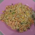 Cooksnap dari qoni boni untuk resep Nasi Goreng Salmon
