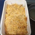 El cooksnap de Pamela Gonzalez cuando hizo Pechuga de pollo a los cinco quesos y base de patata.
