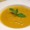 El cooksnap de Antonio Villa cuando hizo Sopa de zanahorias con un toque de curry.