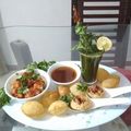 Ruchita Saxena's cooksnap of when they made Golgappa.