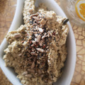 El cooksnap de Joana Gelabert cuando hizo Hummus de berenjenas.