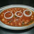 Divya Chhag's cooksnap of when they made પિંડી છોલે - ભટુરે (Pindi Chhole With Bhature Recipe In Gujarati).