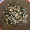 El cooksnap de Carmeta cuando hizo Crema de Berenjena y Calabacín.