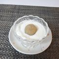 スタイリッシュママ's cooksnap of when they made バニラヨーグルトに…白あん乗せました♡.