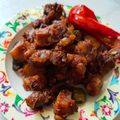 Cooksnap Norida Alias semasa beliau membuat Sambal Tempe, Kentang dan Tauhu Berapi 🔥.