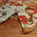 El cooksnap de Paola Beck cuando hizo Masa para pizza con harina integral.