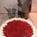El cooksnap de Silvina Almendra cuando hizo Tarta de frutillas con Crema.