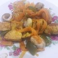 کوک اسنپ rokhsar بعد از امتحان کردن خوراک مرغ و سبزيجات رژيمی.