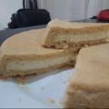 El cooksnap de Caro Pucheta cuando hizo Tarta de ricota.