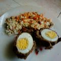 El cooksnap de Sergio Miguel Olivera Romero cuando hizo Huevos a la escocesa.