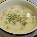 まゆみきママ's cooksnap of when they made ほたてのクラムチャウダー.