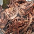 El cooksnap de Miriam cuando hizo Escabeche de tentáculos de calamar.