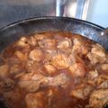 Mumtaz Ramzan's cooksnap of when they made Koyla karahi.