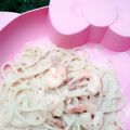 Cooksnap dari Nitnet Yuliarni untuk resep Spaghetti saus carbonara simpel