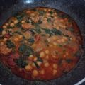 El cooksnap de MariadeGrazia cuando hizo Garbanzos con chorizo y espinacas en 30 minutos.