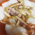 スパルタ弥勒さん's cooksnap of when they made 山形のお雑煮☆うどん、そば汁としてもOk.