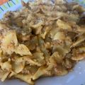 El cooksnap de Romi Jara cuando hizo Fideos con salsa de atún.