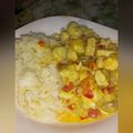 El cooksnap de Jesica Suarez cuando hizo Strogonoff de pollo con champiñones.