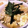 ☆★ケイト★☆'s cooksnap of when they made 親子丼フライパンで簡単♥麺つゆカツ煮卵丼.