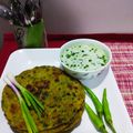 Sonal Karia's cooksnap of when they made મેથી પાલક ના થેપલા (Methi Palak Thepla Recipe In Gujarati).