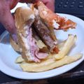 El cooksnap de Erica Walter cuando hizo Pan express para hamburguesa (sin levadura) 🍔.