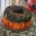 El cooksnap de Mabel Perez cuando hizo Budín arcoíris - Savarín y olla Essen.