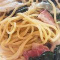 かーこかこ's cooksnap of when they made ほうれん草とベーコンのクリームパスタ！！.