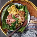 Cooksnap dari Nay's Kitchen untuk resep Pecel Sayur Sederhana Bumbu Instan