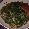 Cooksnap dari Ros Hendrayani untuk resep Tumis Daun Pepaya Tidak Pahit