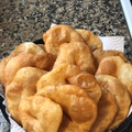 El cooksnap de Eugenia Biga cuando hizo Tortas fritas de argentinas.