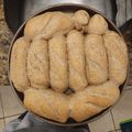 El cooksnap de María Agustina cuando hizo Pan casero %70 integral %30 harina común.