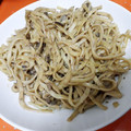 El cooksnap de Beich Sin Sal cuando hizo Pasta con salsa funghi / salsa de setas.