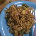 Romanarang का कुकस्नैप जब उन्होंने वेजिटेबल मैगी विद चीज़ (vegetable maggi with cheese recipe in hindi) बनाया था।